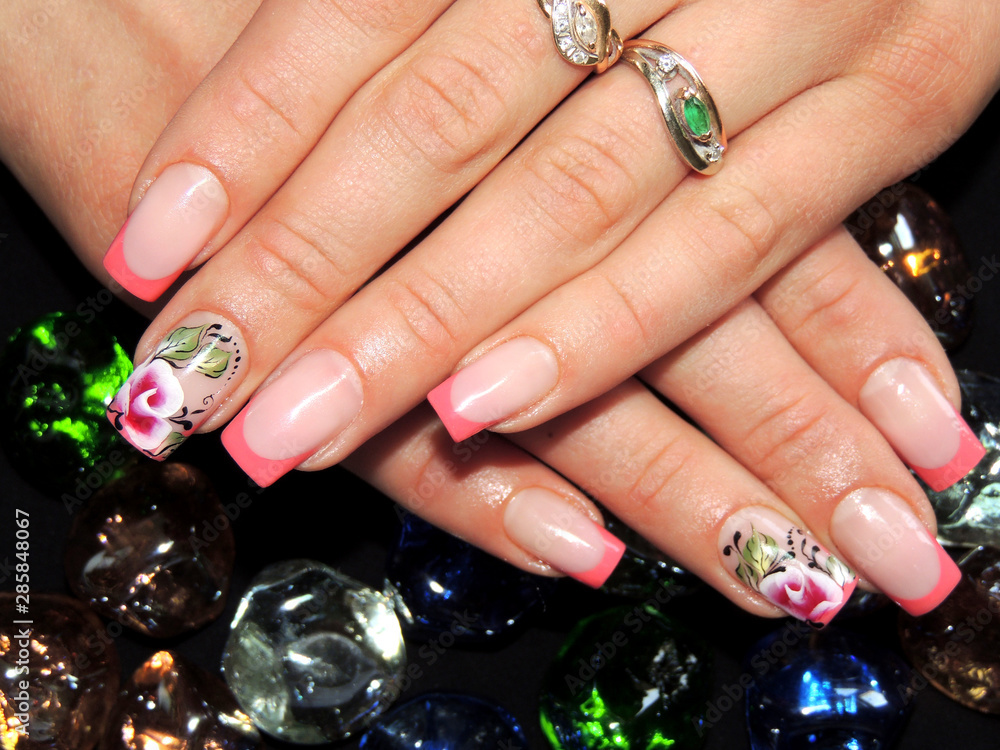 manicure and gel polish manicure and gel polish