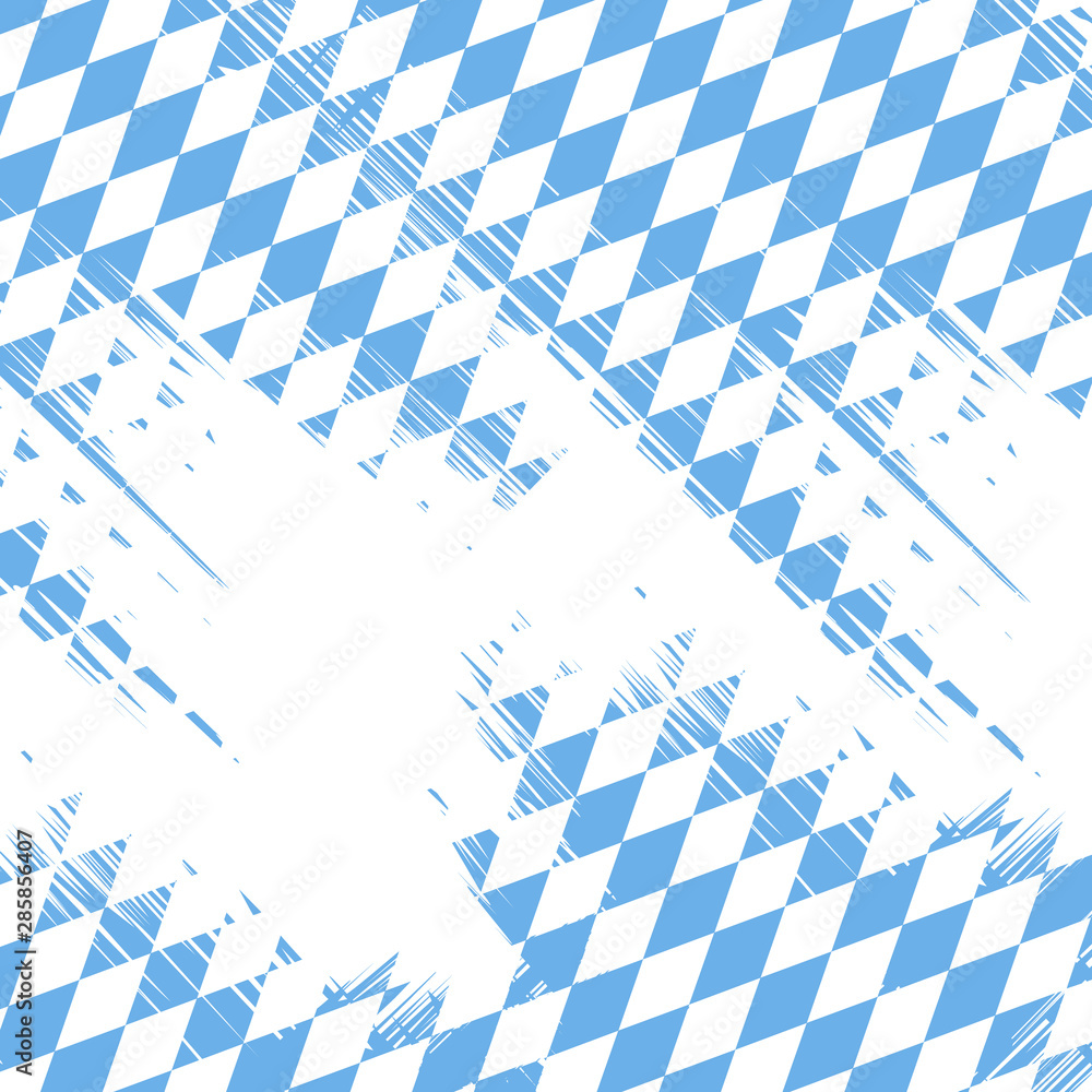 Bavaria flag colors abstract background. Vector illustration.