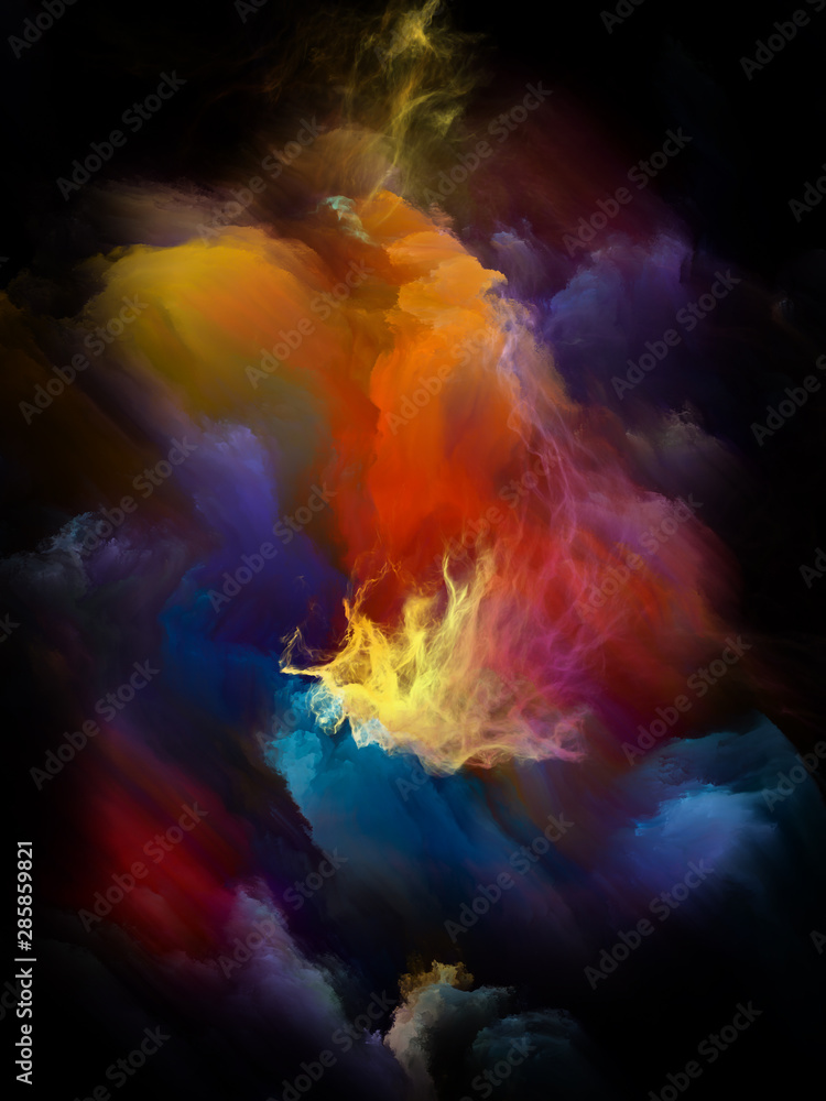 Abstract Colorful Composition