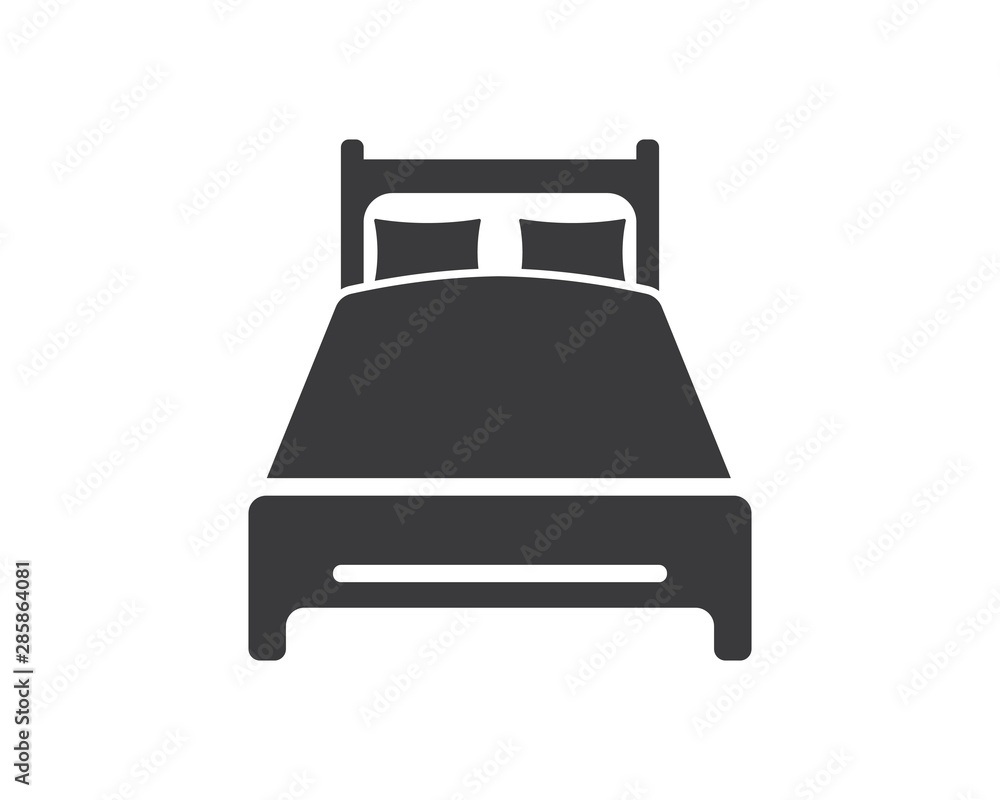 bed icon vector illustration design bed icon vector illustration design