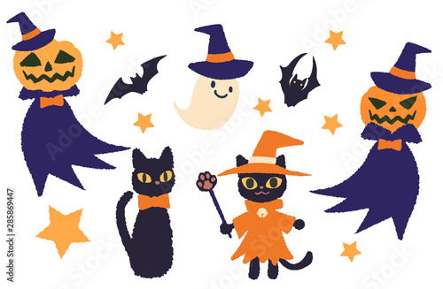 ハロウィン　キャラクター　セット