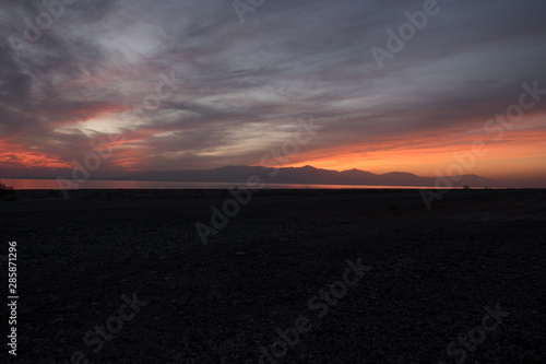 Desert Lake Sunset 2