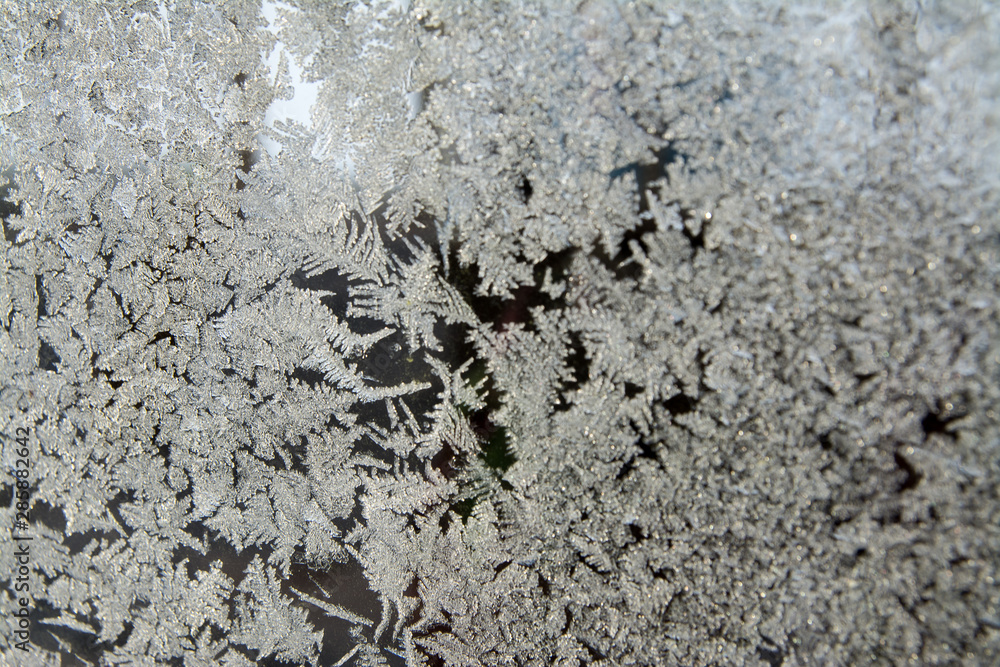 beautiful frost pattern on glass beautiful frost pattern on glass