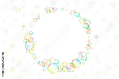 虹色に輝くシャボン玉の丸型ルフレーム 水彩イラスト Stock Illustration Adobe Stock 虹色に輝くシャボン玉の丸型ルフレーム 水彩イラスト Stock Illustration Adobe Stock