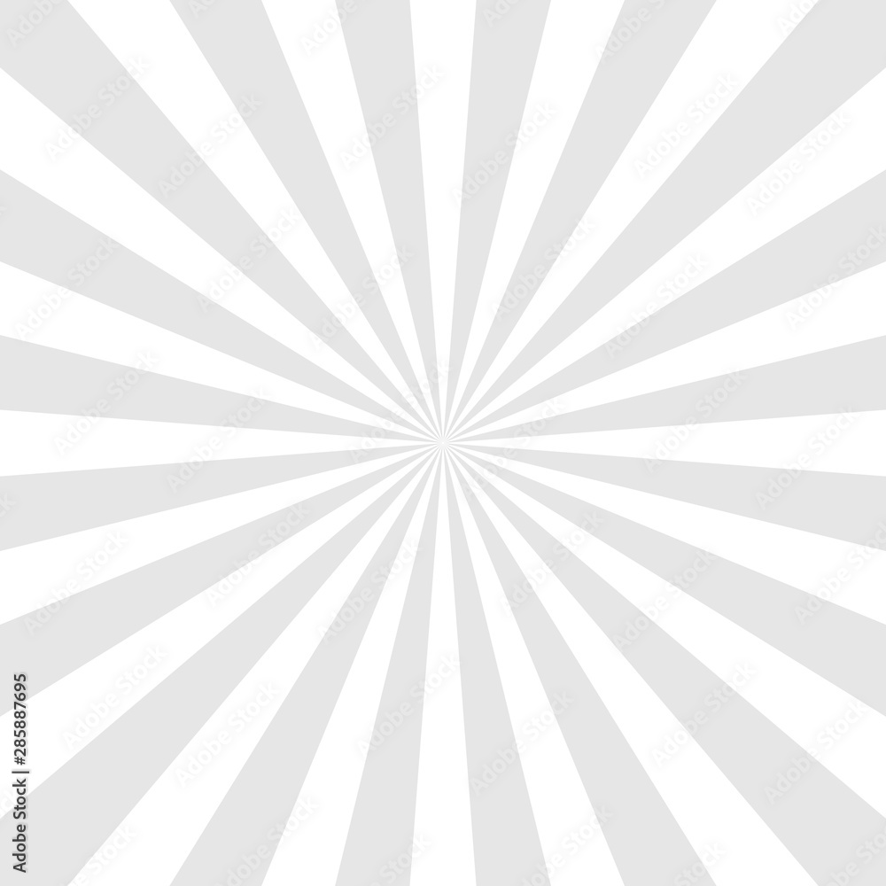 Sun rays background. Gray radiate sun beam, burst effect. Sunbeam light flash boom. Template poster sale. Sunlight star, sunrise glow burst. Solar radiance glare, retro design. Vector illustration Sun rays background. Gray radiate sun beam, burst effect. Sunbeam light flash boom. Template poster sale. Sunlight star, sunrise glow burst. Solar radiance glare, retro design. Vector illustration