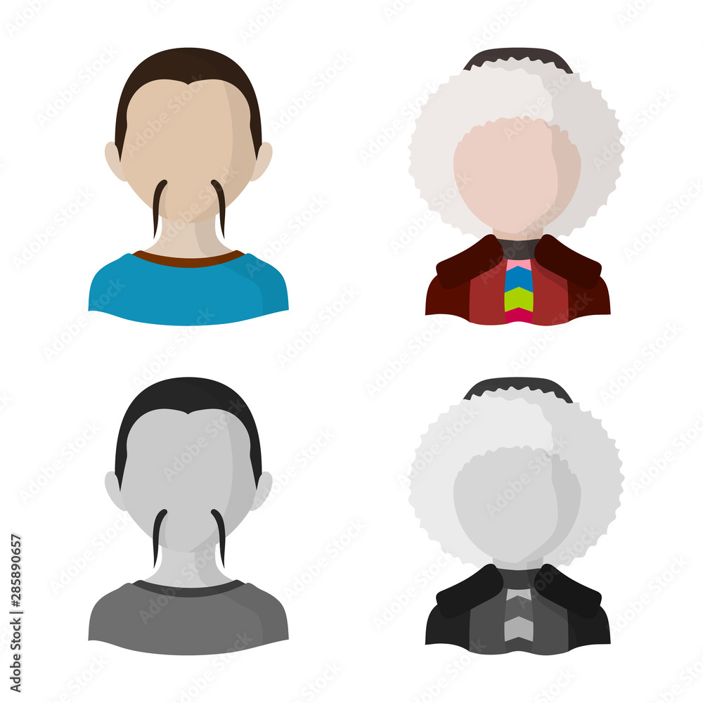 Vector illustration of imitator and resident symbol. Set of imitator and culture vector icon for stock. Vector illustration of imitator and resident symbol. Set of imitator and culture vector icon for stock.