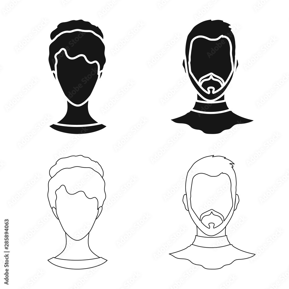Vector illustration of professional and photo logo. Set of professional and profile stock symbol for web. Vector illustration of professional and photo logo. Set of professional and profile stock symbol for web.