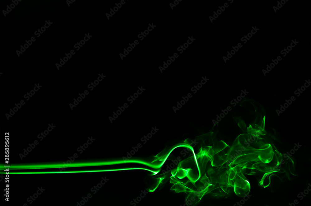 The light trails resemble smoke that moves back and forth, like waves and like an explosion. The light trails resemble smoke that moves back and forth, like waves and like an explosion.
