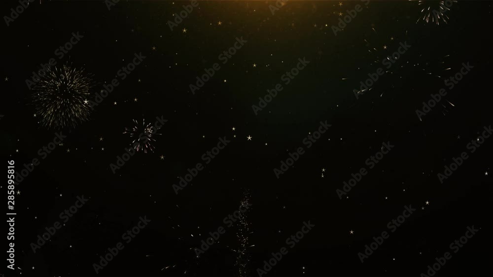 Star Icon on Firework Display Explosion Particles. Object, Shape, Text, Design, Element, Symbol 4K Animation. Star Icon on Firework Display Explosion Particles. Object, Shape, Text, Design, Element, Symbol 4K Animation.