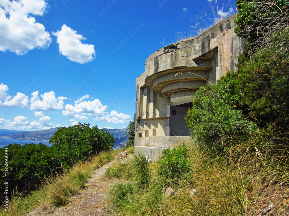 Bunker on Italian Coast