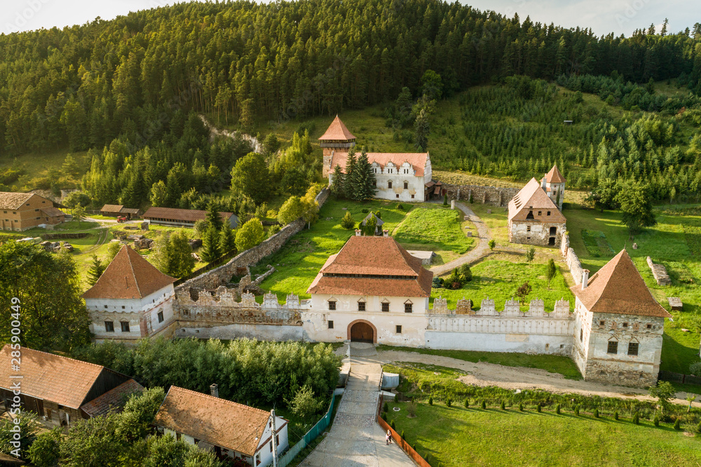 The Lazar Castle, important Renaissance buildings of Transylvania, located in Lazarea, Romania. The Lazar Castle, important Renaissance buildings of Transylvania, located in Lazarea, Romania.