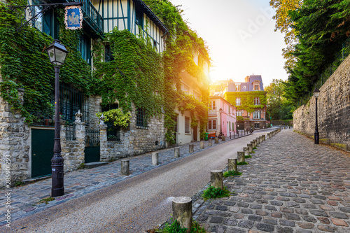 Photography Montmartre district of Paris