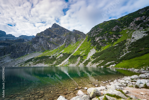 Black Pond (Czarny Staw Gasienicowy, High Tatra Mountains, Poland photo