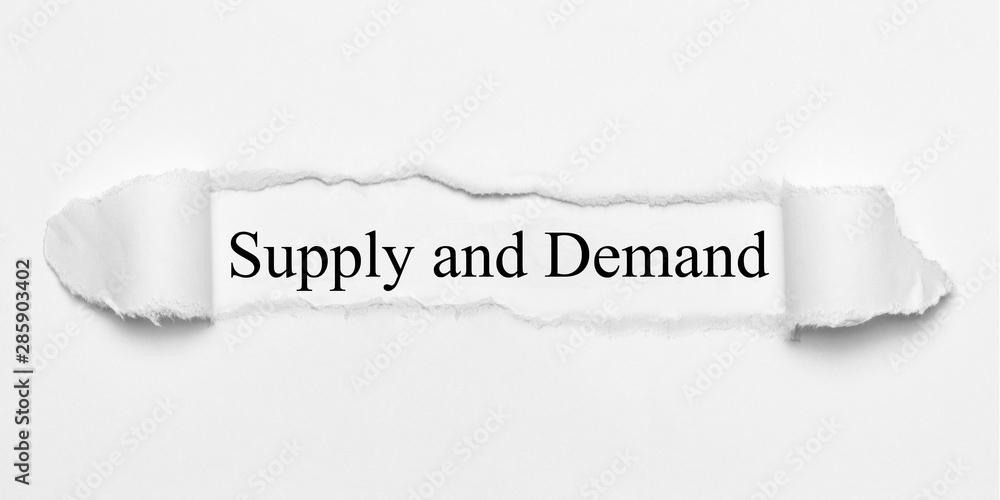 Obraz premium Supply and Demand
