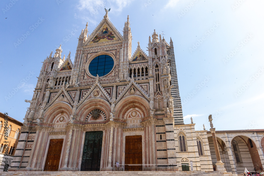 Duomo of Siena in Tuscany, Italy