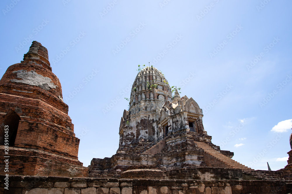 Wat Ratchaburana Temple, Ayutthaya, Thailand
