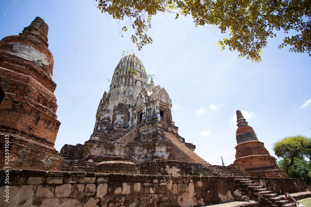 Wat Ratchaburana Temple, Ayutthaya, Thailand