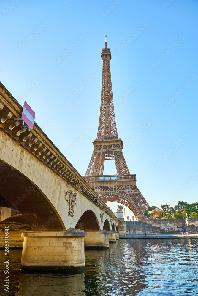 Eiffel Tower in Paris - Capital of France