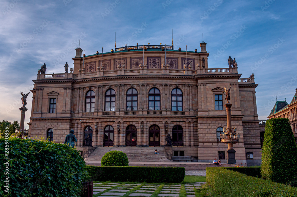 The Rudolfinum is a neo-renaissance concert hall in Prague. It's located on Jan Palach square on the Old Town, Prague, Czech Republic