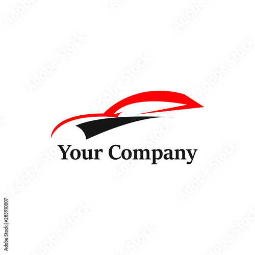 Rental Car Logo, Car vector illustration 