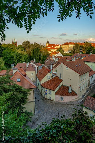 Photography A little town at Prague Castle, where time stood still - beautiful New World (Novy Svet), Hradcany district