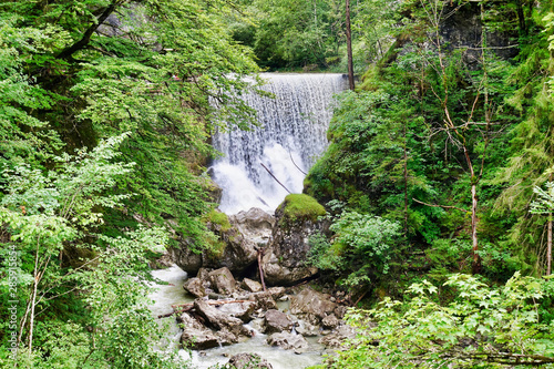 In the Rappenloch Gorge in Austria photo