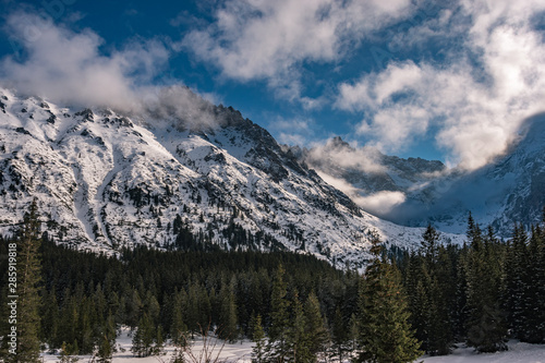 Zima w górach © Piotr