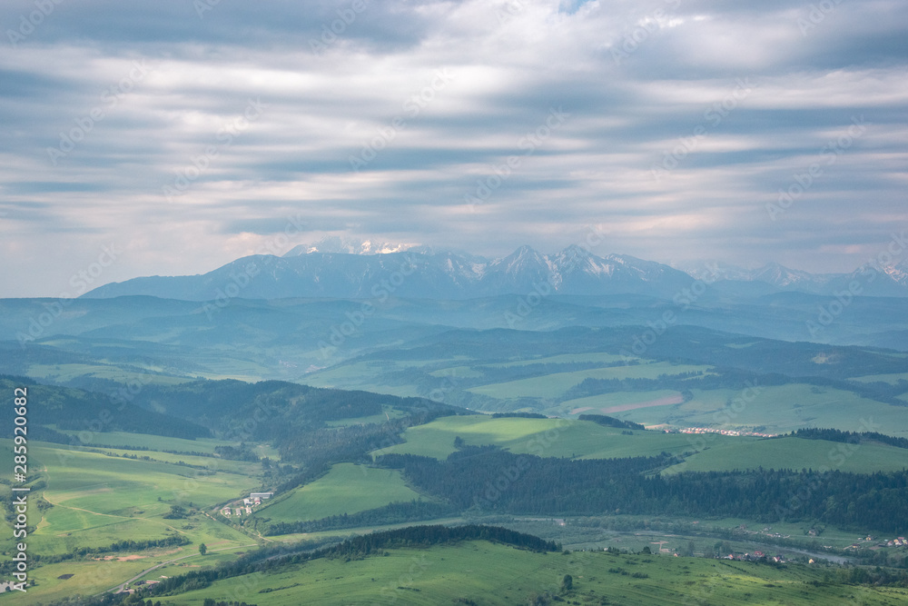 Widok z Trzech Koron