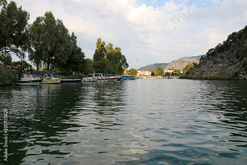 Boat tour on the dalyan river