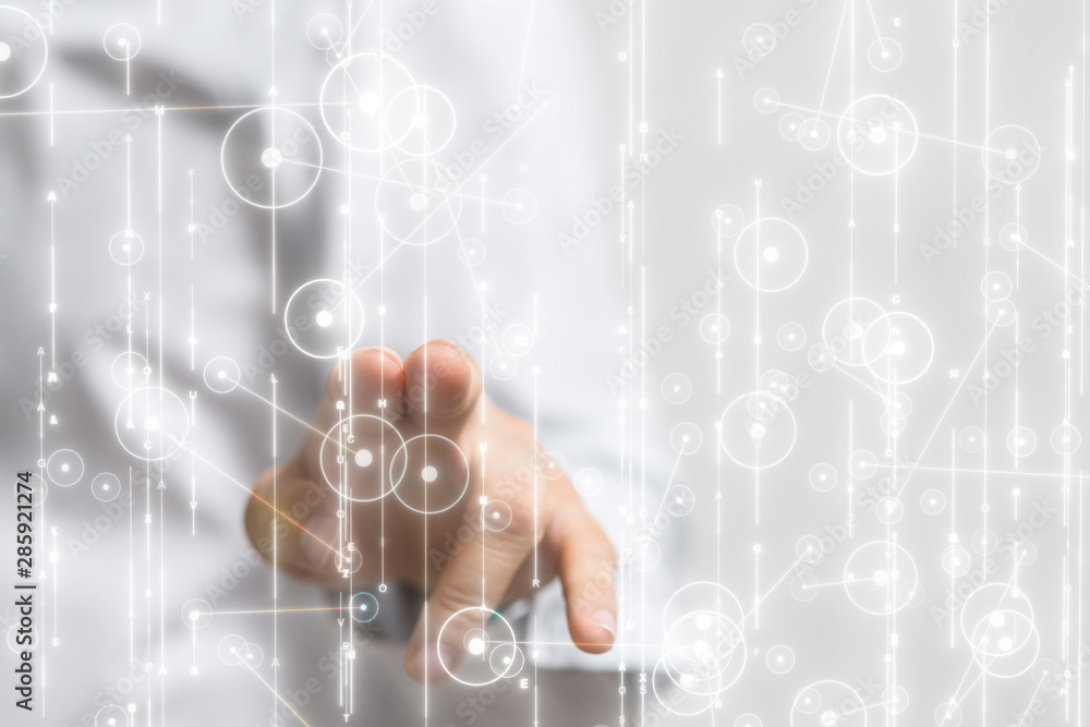 Touch screen technology. Future modern touch screen technology