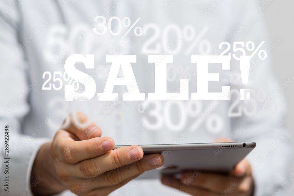shopping online digital concept in hand shopping online digital concept in hand