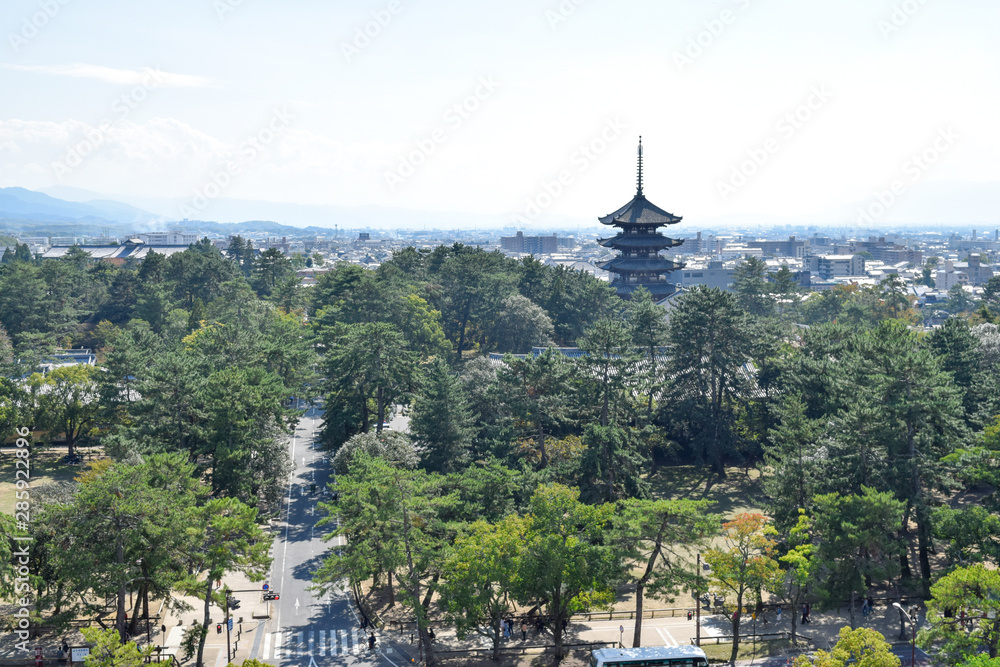 奈良県　都市風景