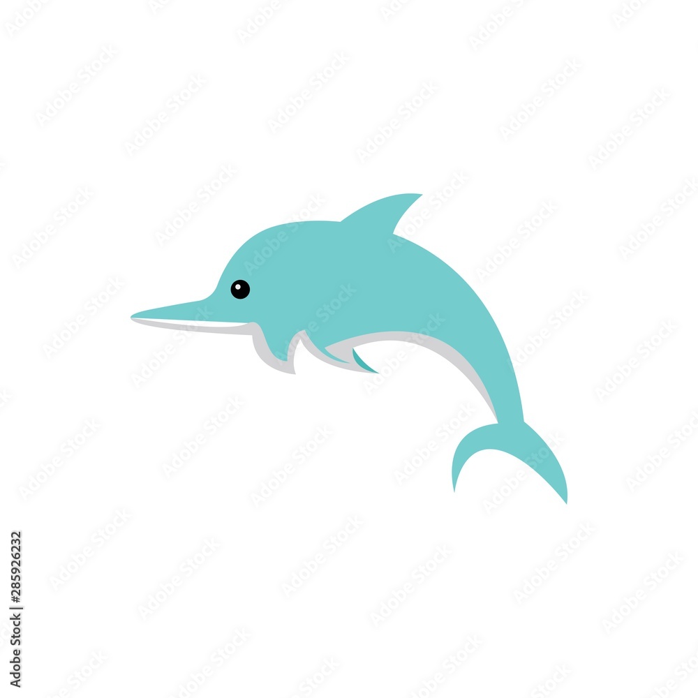 Dolphin logo template vector icon design Dolphin logo template vector icon design