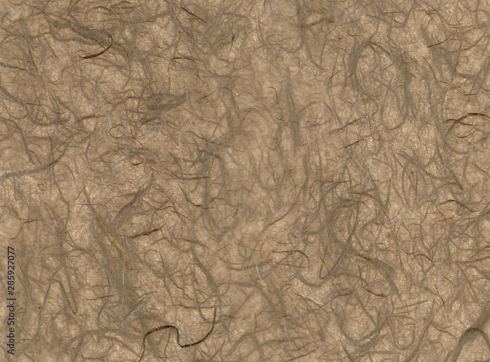 Naklejka premium brown color hand made japanese traditional paper