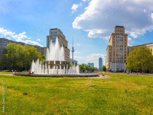 Photography Berlin Friedrichshain, Strausberger Platz, DDR Architektur, Karl Marx Allee