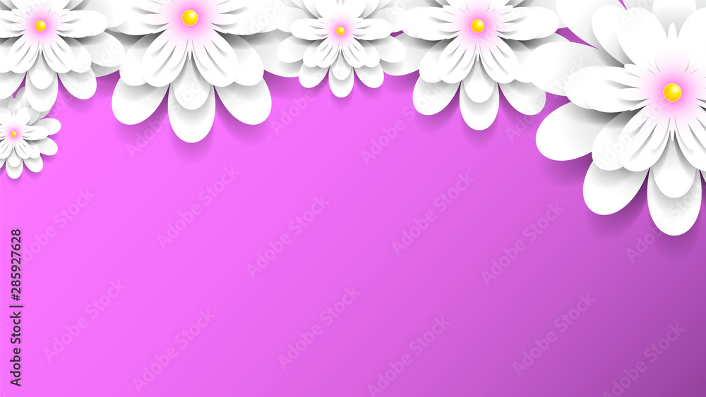 3d render, digital illustration, colorful paper flowers wallpaper 3d render, digital illustration, colorful paper flowers wallpaper