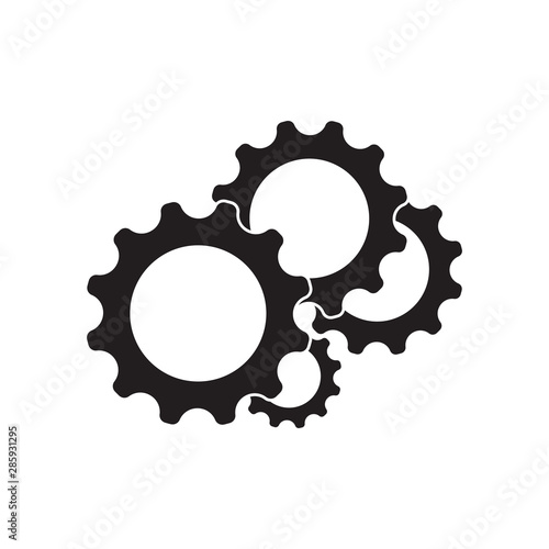 Gear Logo Template vector icon illustration