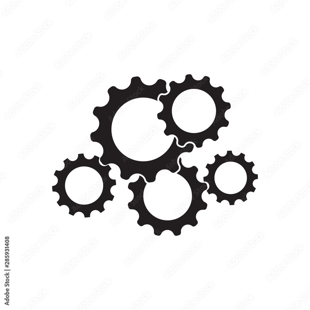 Gear Logo Template vector icon illustration Gear Logo Template vector icon illustration