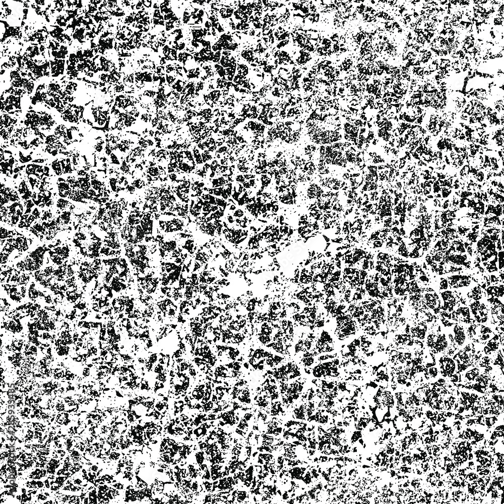 Grunge background black and white. Texture cracks, scratches. Abstract monochrome pattern of the old surface Grunge background black and white. Texture cracks, scratches. Abstract monochrome pattern of the old surface