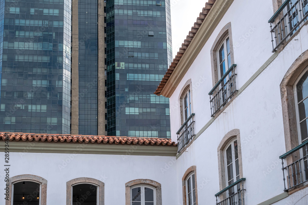 Fototapeta premium Paço Imperial, Rio de Janeiro: the baroque architecture ancient royal palace.