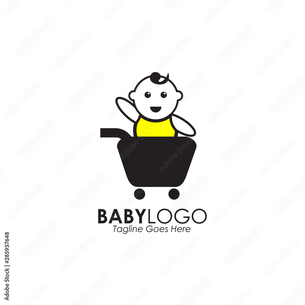 Baby logo icon design inspiration vector template Baby logo icon design inspiration vector template