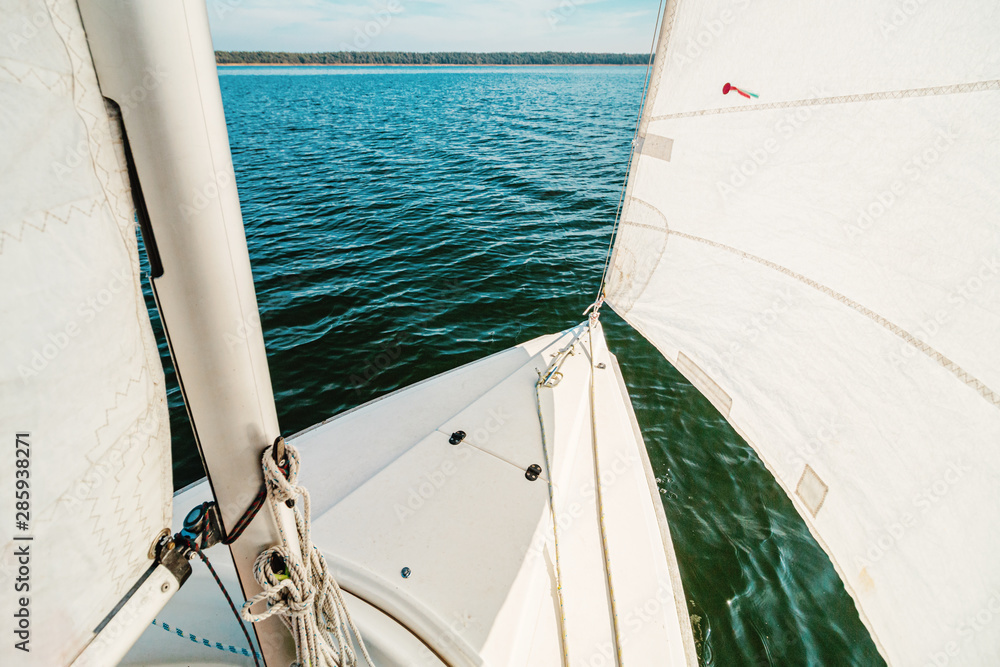 Obraz premium View from a yawl