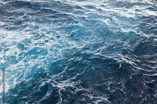 Windy blue sea - the power of nature © Nneirda