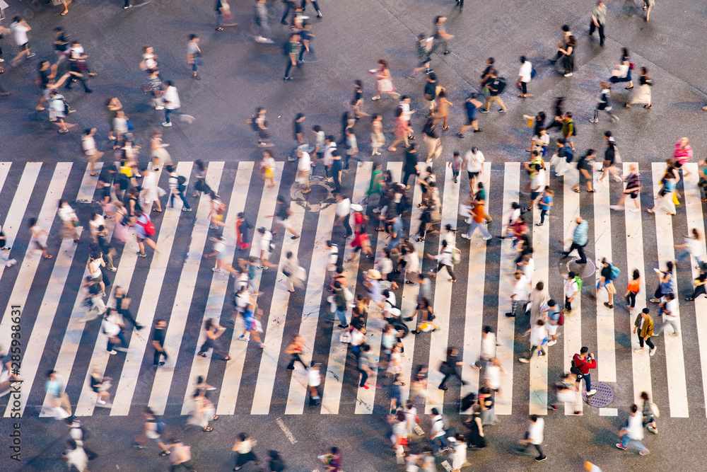 Obraz premium Skrzyżowanie Tokyo / Shibuya / Scramble