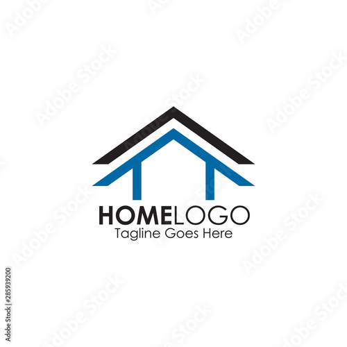 Free Download Home logo design vector template - GFXLoad