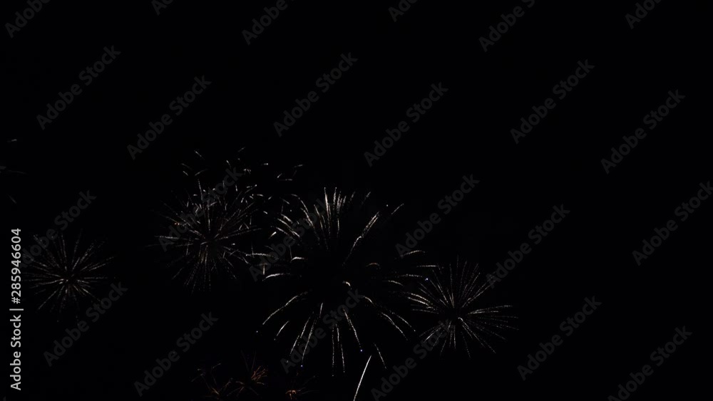 Beautiful fireworks or fireworks at night are beautiful. Beautiful fireworks or fireworks at night are beautiful.