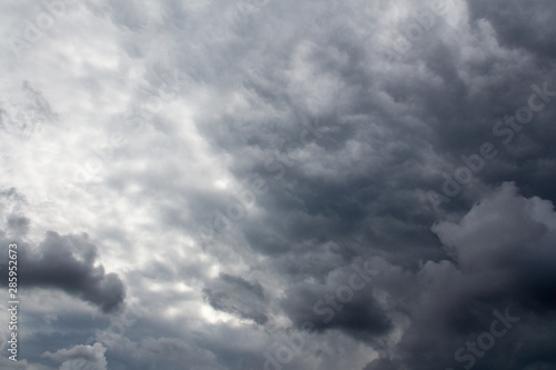 stormy sky before the rain. texture