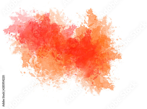 Abstract beautiful Colorful watercolor painting illustration background, Colorful brush background.