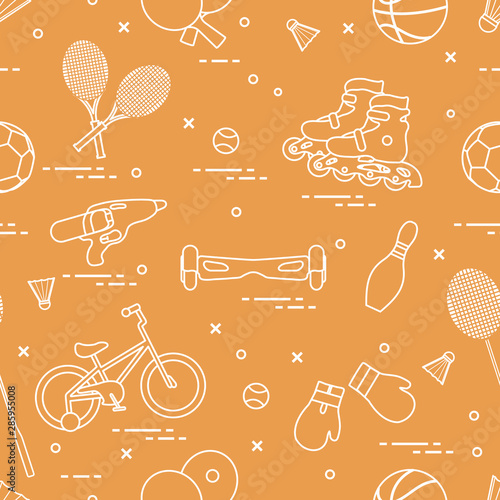 Equipment for sports activities for children.