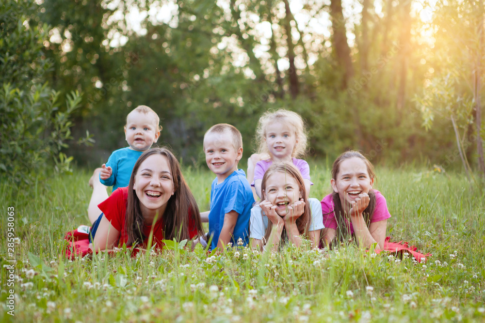 Obraz premium Young people having fun.